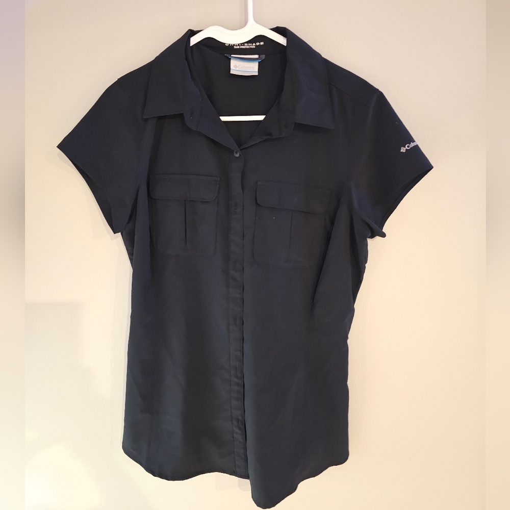 Columbia Womens Button Up-OmniShade